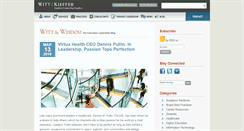 Desktop Screenshot of blog.wittkieffer.com