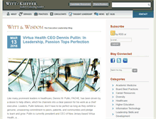Tablet Screenshot of blog.wittkieffer.com